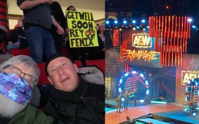 A wrestling veteran hits first AEW show