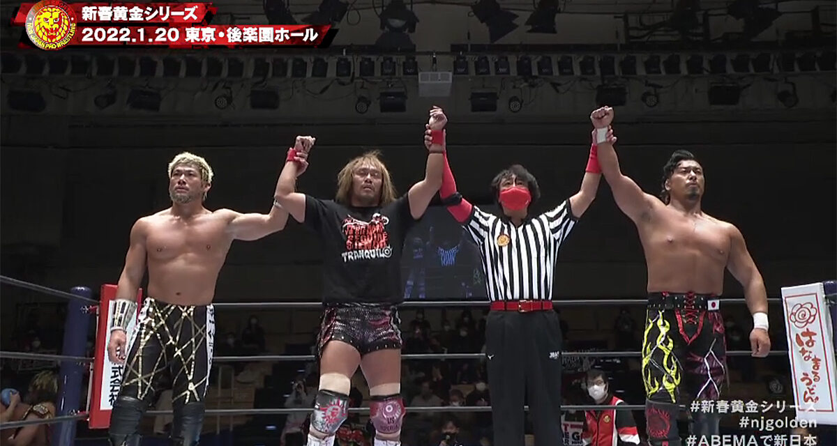 NJPW’s New Years Golden Series tour begins by pushing big feuds