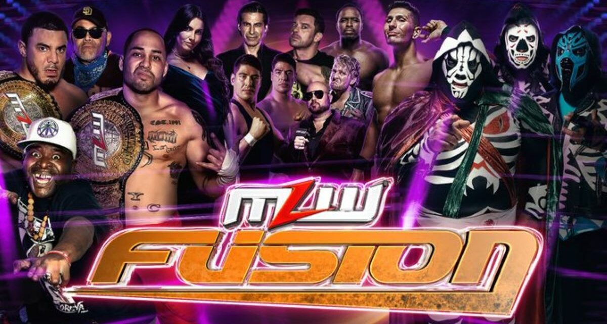 MLW Fusion:  Lucha Libre Ladder Match for MLW Tag titles?  Si!  Si!  Si!