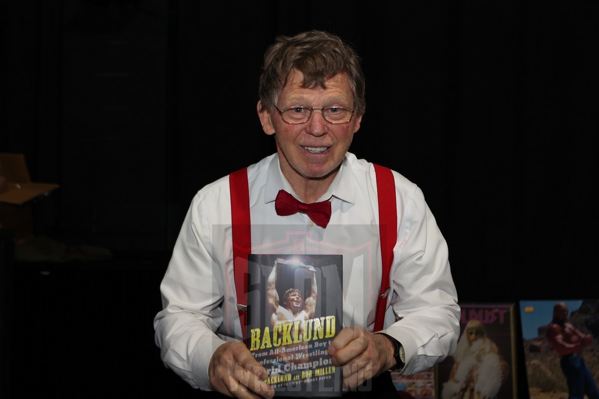Bob Backlund at the Icons of Wrestling Convention & Fanfest on Saturday, March 26, 2022, at the 2300 Arena, in Philadelphia, PA. Photo by George Tahinos, https://georgetahinos.smugmug.com
