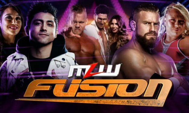 MLW Fusion:  TJP opens the door, and Buddy Matthews crashes through