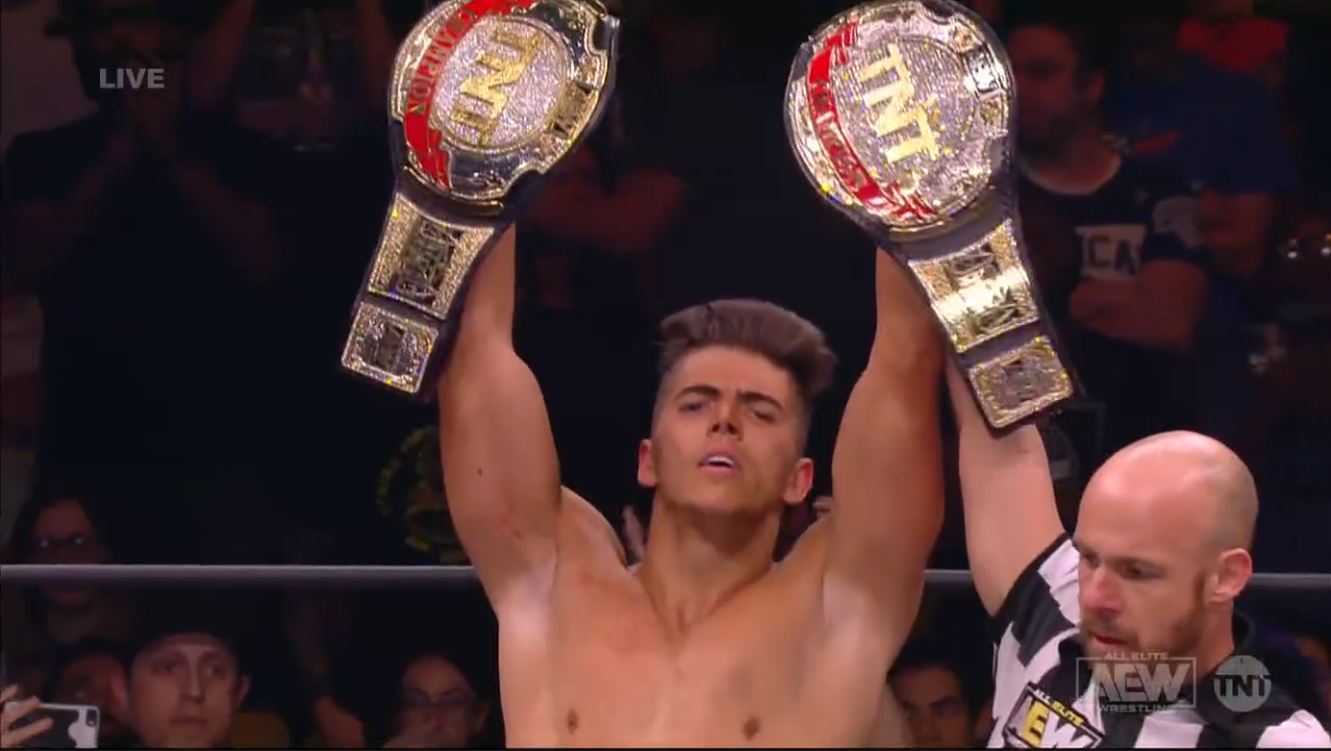 AEW Rampage: Sammy Guevara retains TNT Title before Revolution | Slam ...