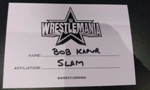 WrestleMania: Musings from the press box