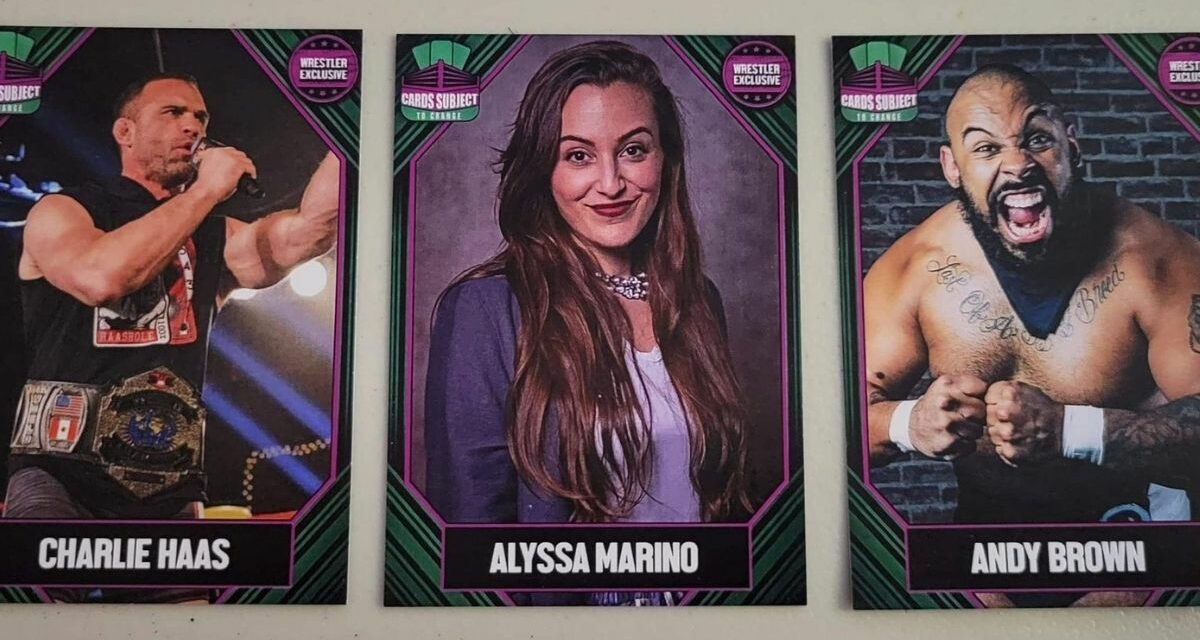 Indy wrestlers celebrated by Cards Subject to Change