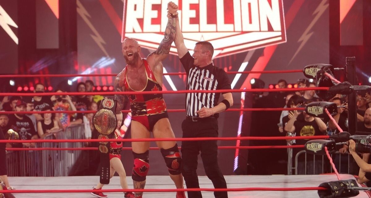 Josh Alexander beats Moose to regain Impact World Championship at Rebellion