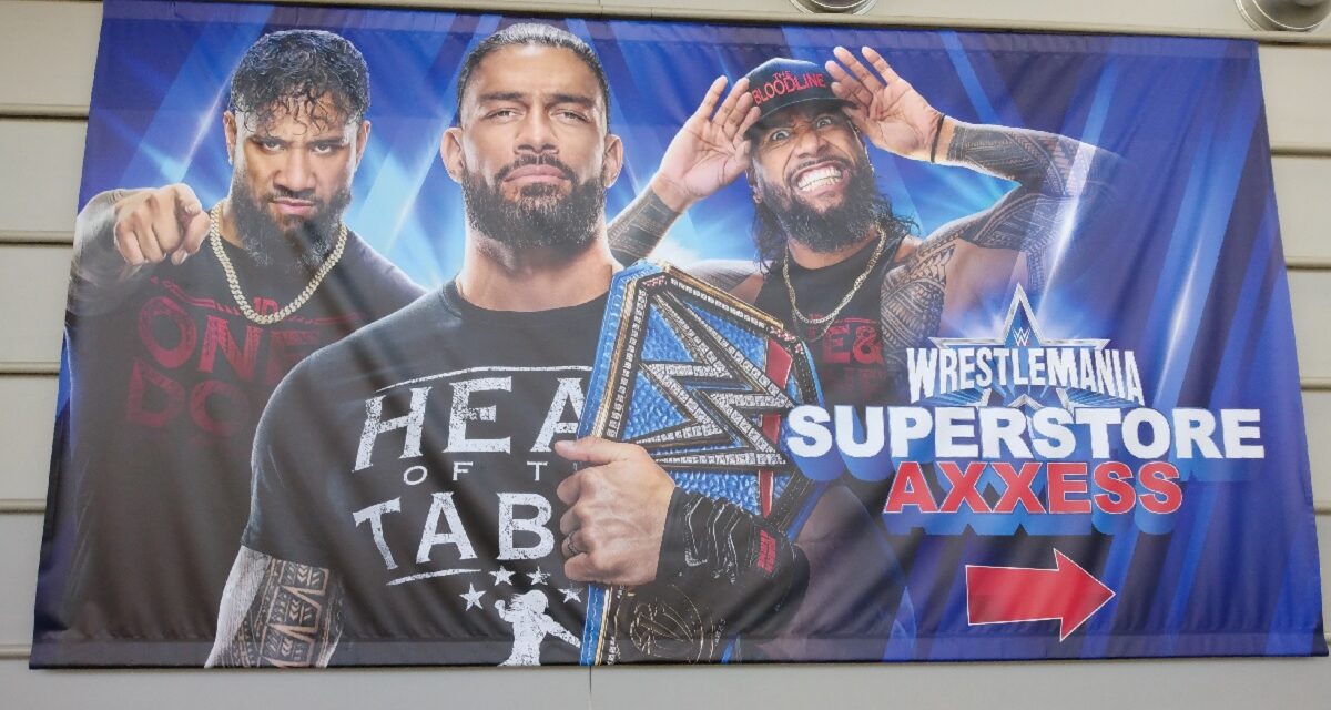 Time and money needed for full WWE Superstore Axxess experience
