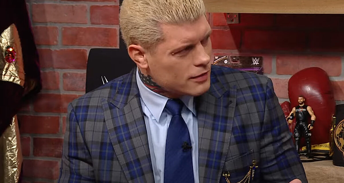 Cody expresses love, respect for AEW in WWE interview