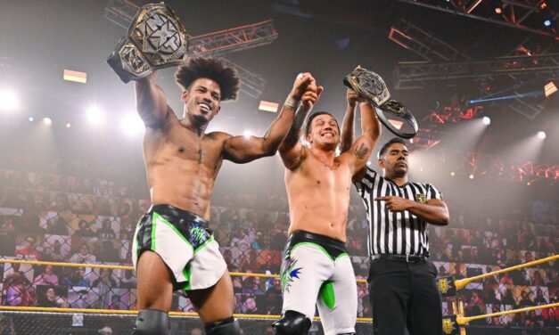 NXT Tag Team Titles Vacated