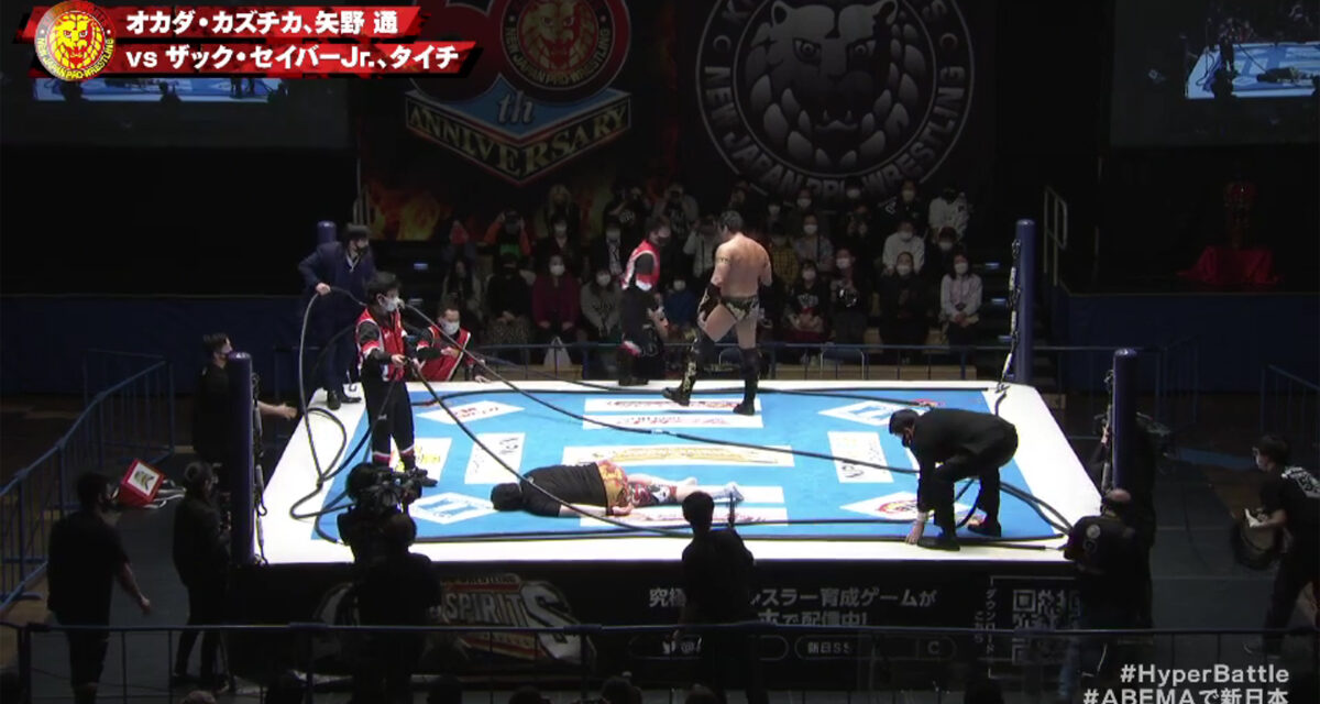 No ropes are no problem at NJPW’s Hyper Battle