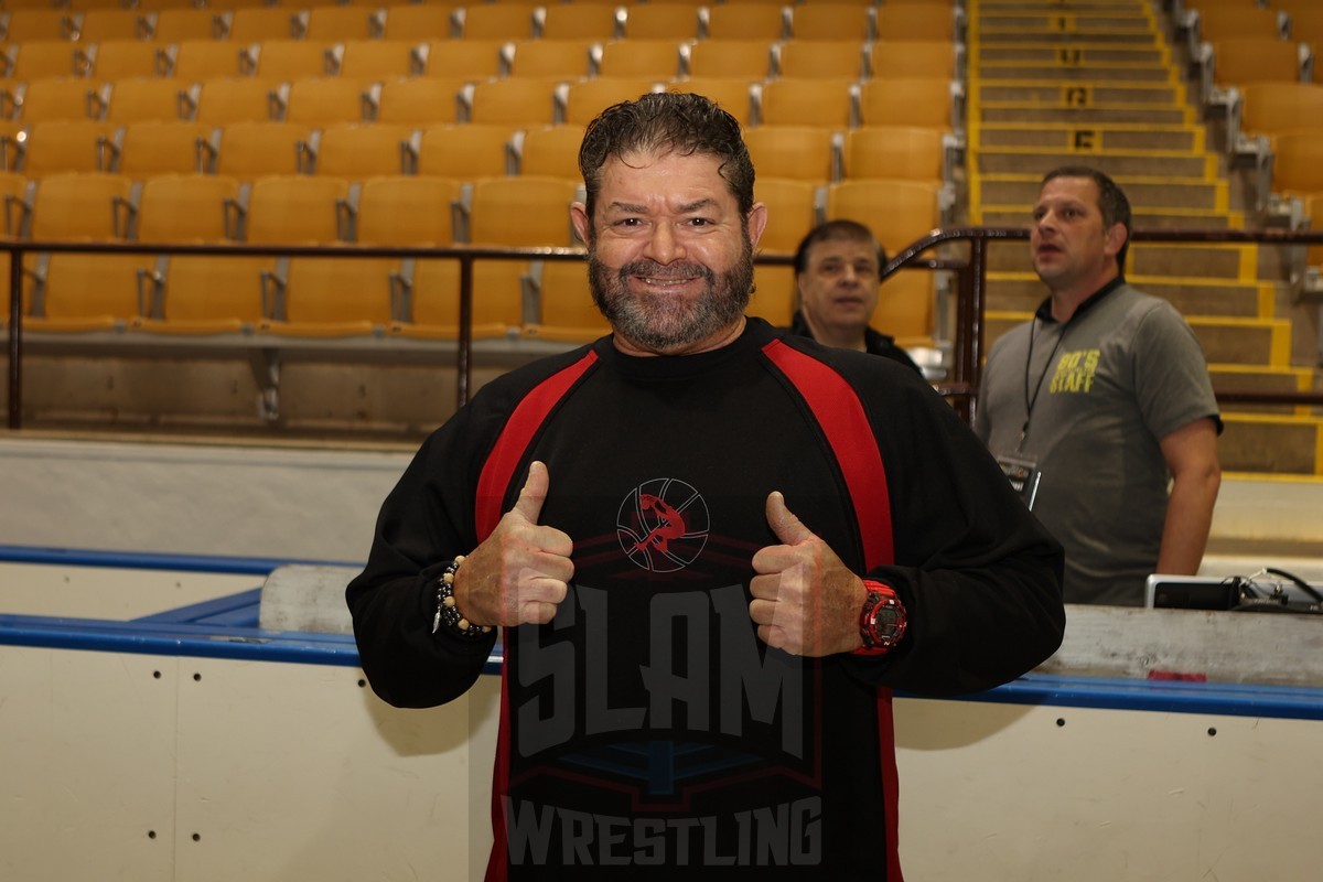 Barry Horowitz at the 80s Wrestling Con on Saturday, May 7, 2022, at the Mennen Sports Arena in Morristown, New Jersey. Photo by George Tahinos, georgetahinos.smugmug.com