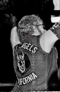 Chris Colt in the Hell's Angels in Detroit. Photo by Brad McFarlin