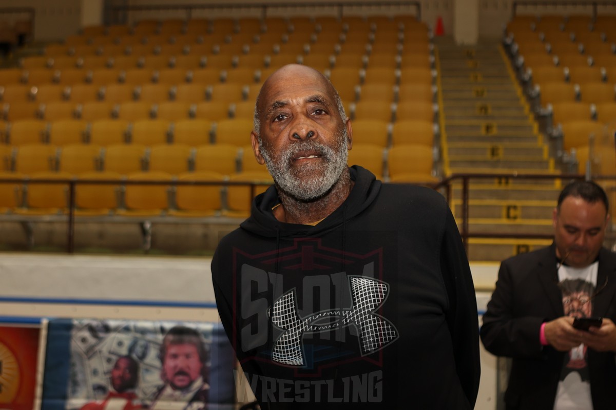 Virgil at the 80s Wrestling Con on Saturday, May 7, 2022, at the Mennen Sports Arena in Morristown, New Jersey. Photo by George Tahinos, georgetahinos.smugmug.com