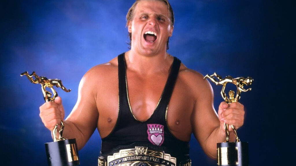 Owen Hart has all the gold. Courtesy: WWE.