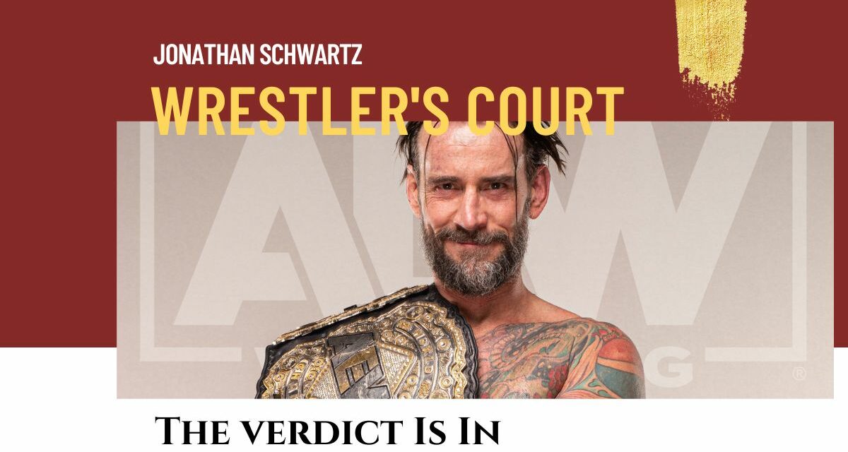 Wrestler’s Court: The AEW champ is … where?
