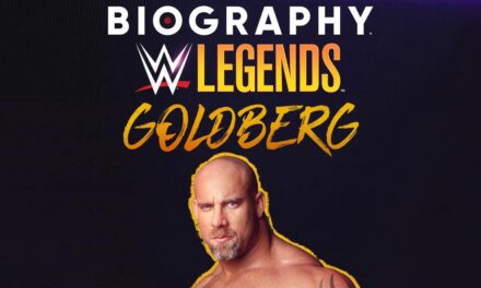Goldberg A&E Biography intense as he is