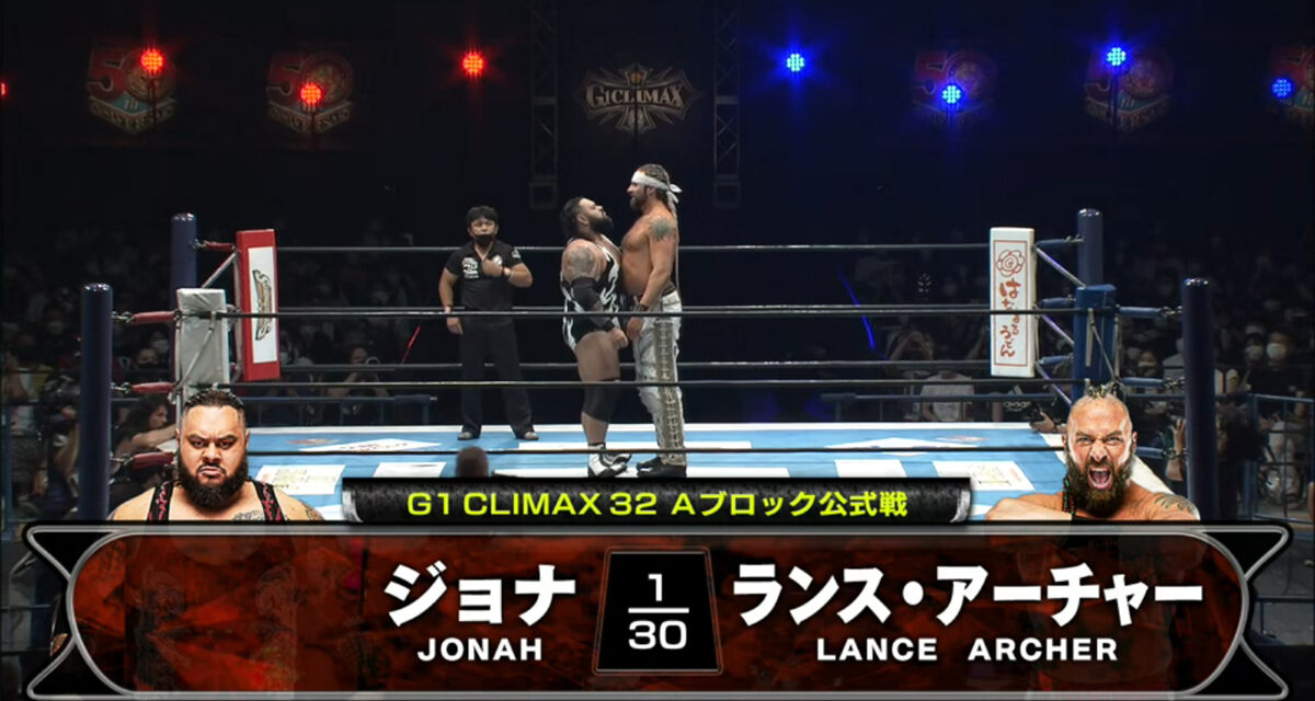 G1: Archer and Jonah collide in a battle of the brutes