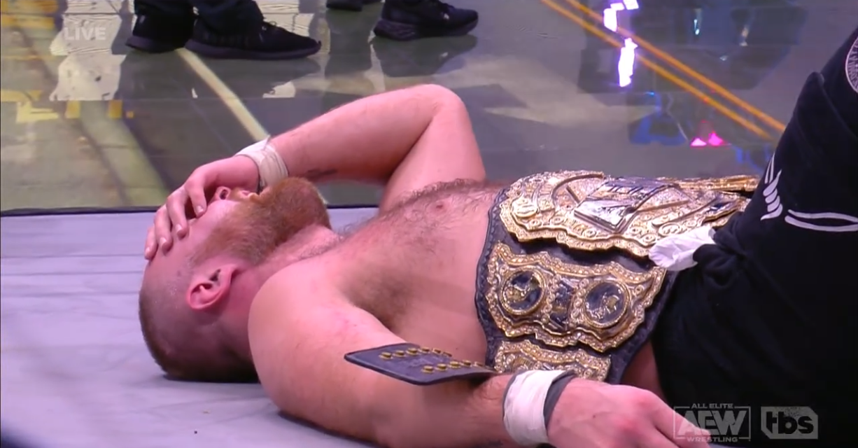 AEW Dynamite: Jon Moxley scores the hat trick at Grand Slam; winning AEW title a third time
