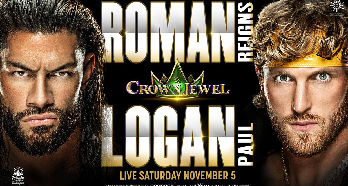 Logan Paul to battle Roman Reigns at Crown Jewel