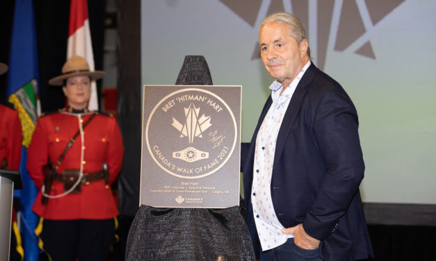 Calgary celebrates Bret Hart’s Walk of Fame induction