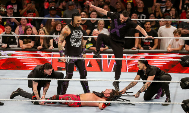 Judgment Day, Bloodline, and Damage Control run Monday Night Raw