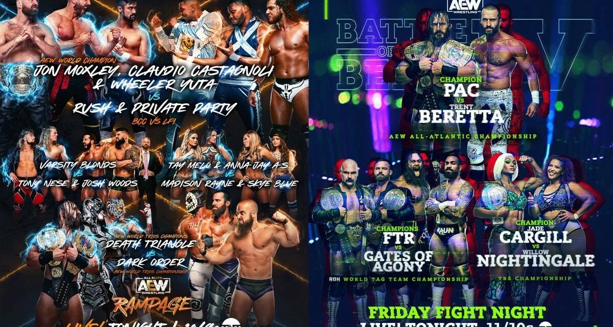 AEW Rampage/Battle of the Belts IV is a big show