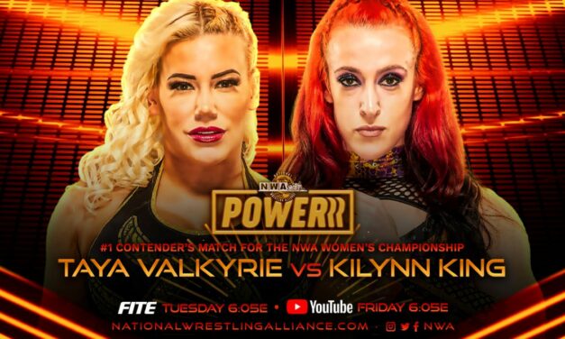 The ‘Majesty of Muscle’ KiLynn King faces Taya Valkyrie on this NWA POWERRR