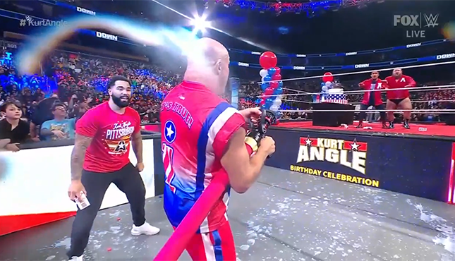 SmackDown: Angle’s Attitude Era birthday celebration