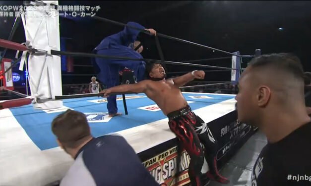 NJPW The New Beginning: MMA match a bore, Shingo makes Okada an offer