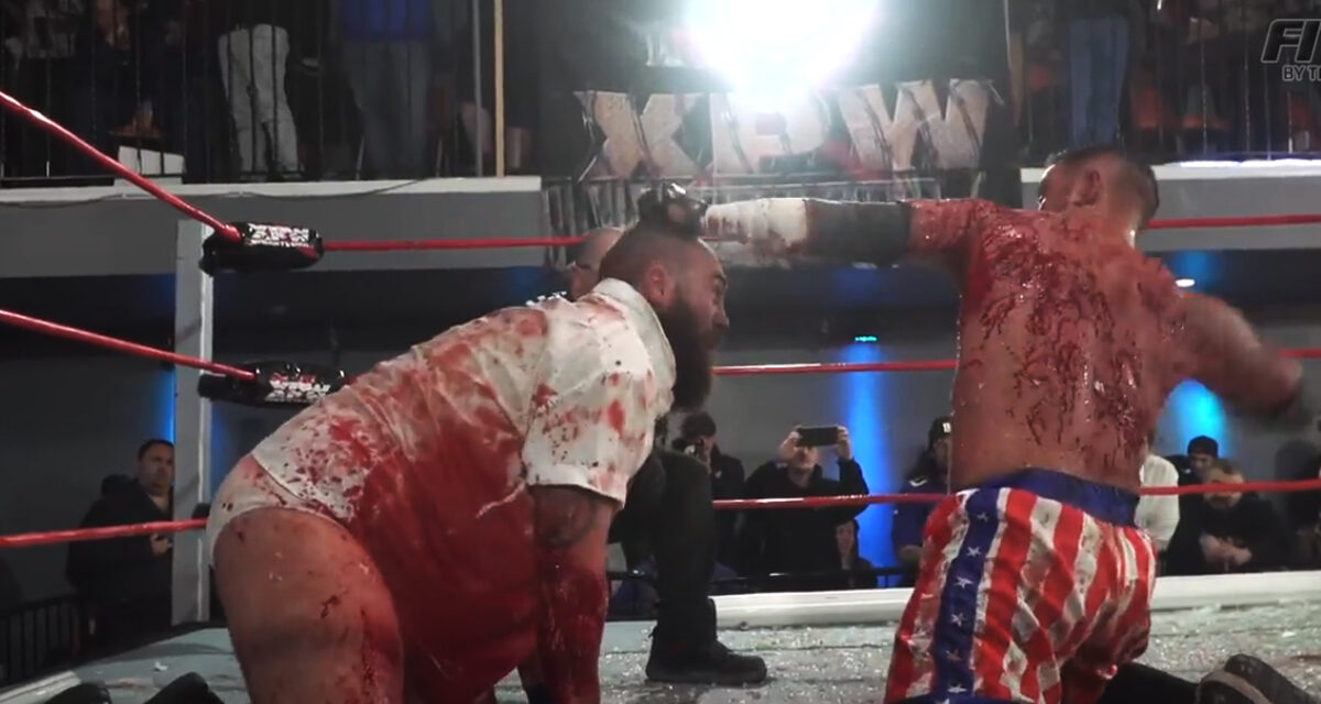 Buckets of blood at XPW’s We Are Not Your Kind