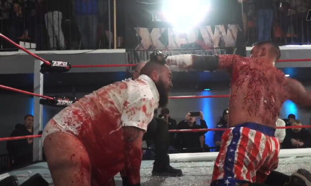 Buckets of blood at XPW’s We Are Not Your Kind