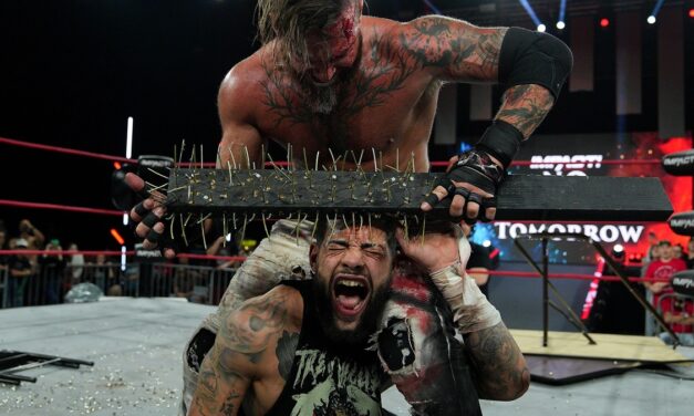 Trey Miguel has a ‘Ball’ in a bloodbath with Crazzy Steve