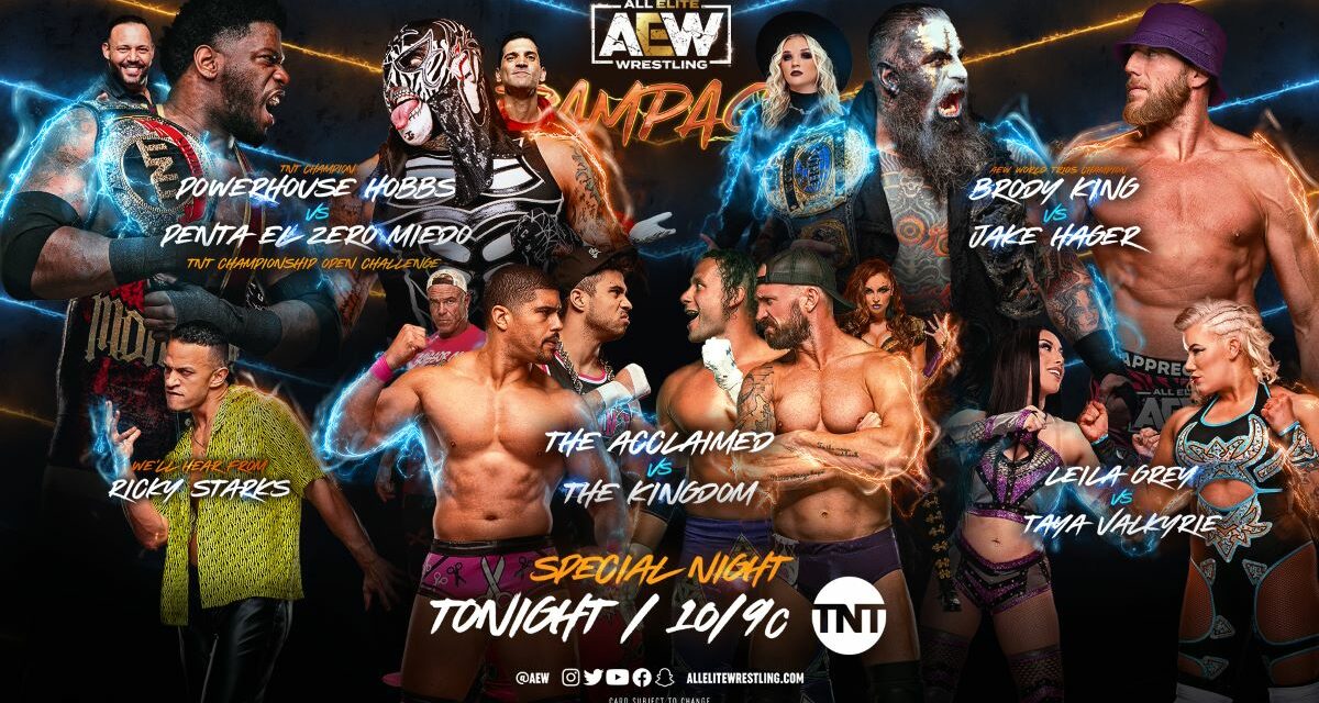 AEW Rampage has an Acclaimed match that goes until Kingdom come