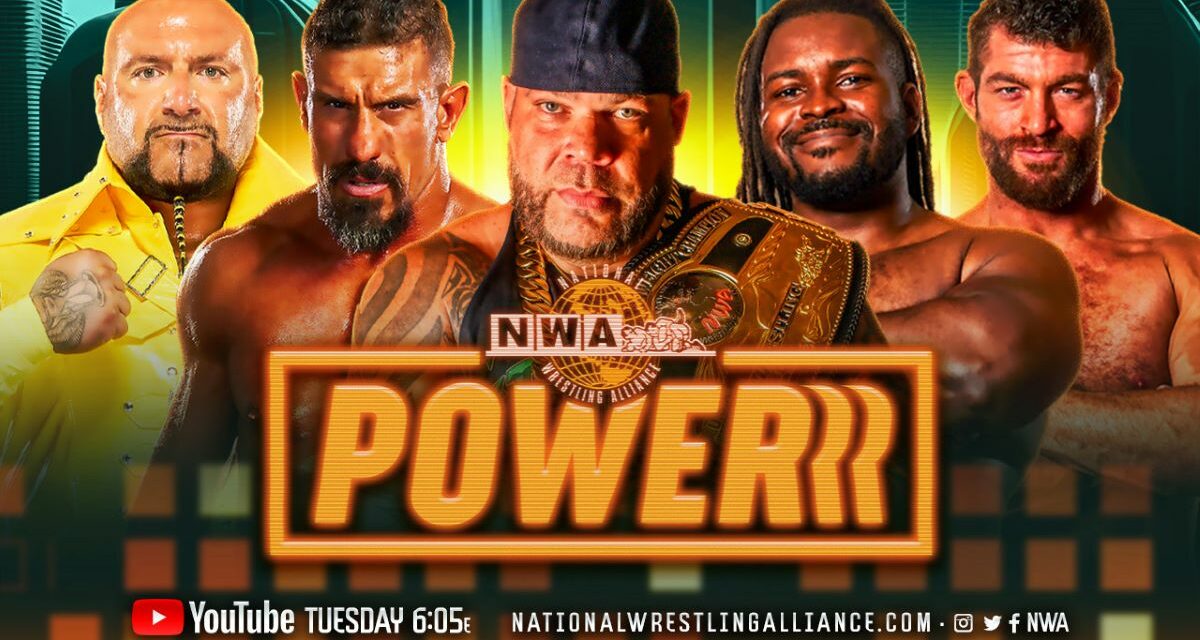 Tyrus and BLK Jeez have a (not so) friendly scrimmage on this NWA POWERRR