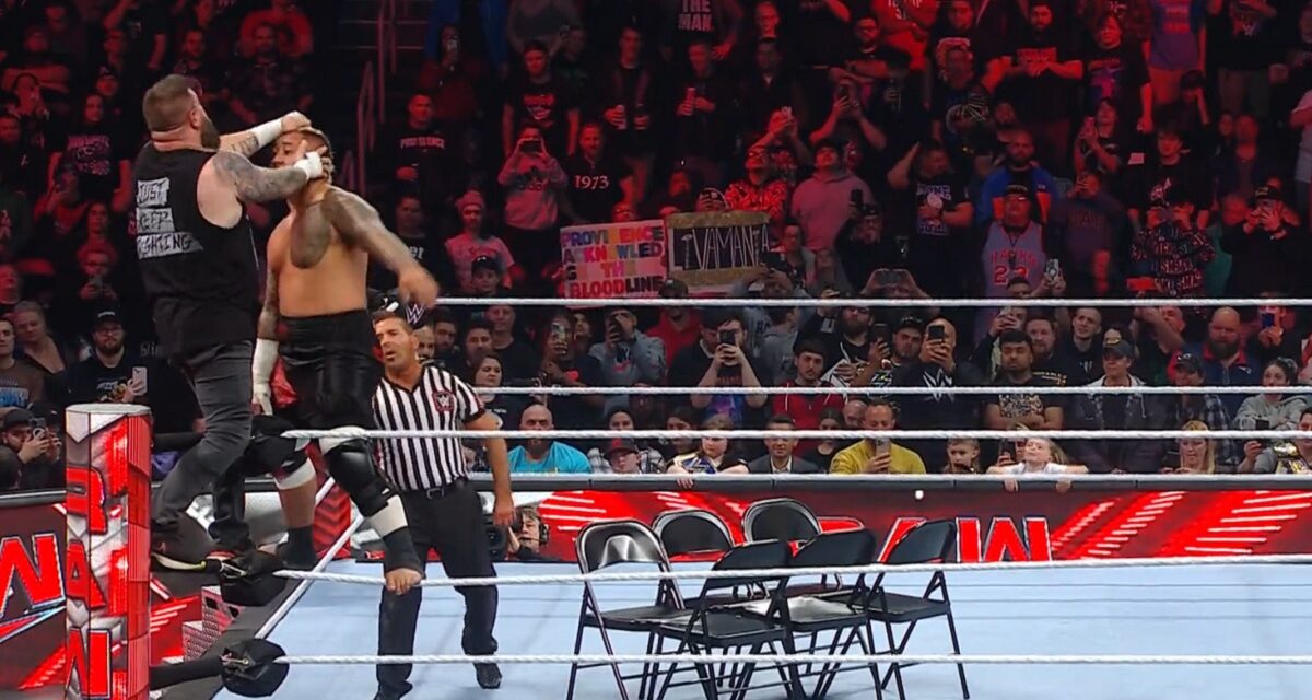 RAW: Owens meets Solo solo, Solo beats Owens