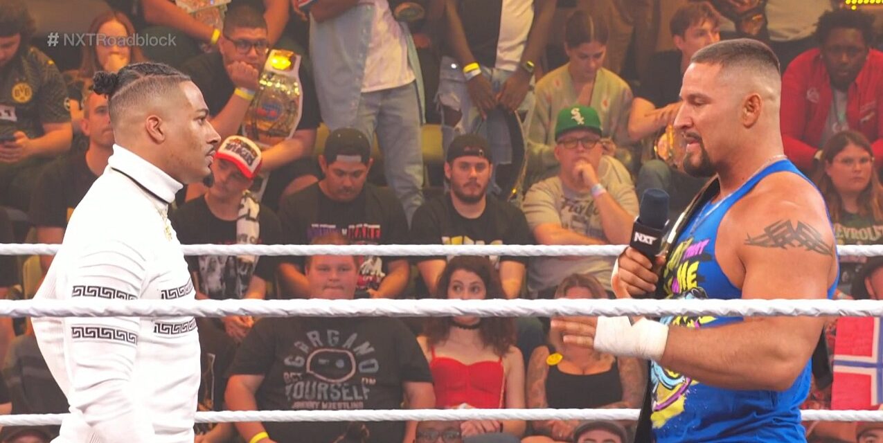 NXT Roadblock: Breakker calls out Hayes & Perez faces a Legend