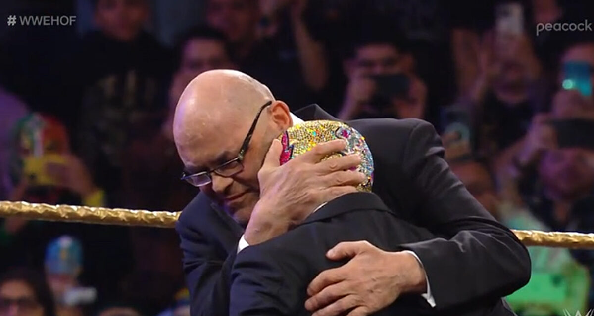 Legends reunite at WWE Hall of Fame