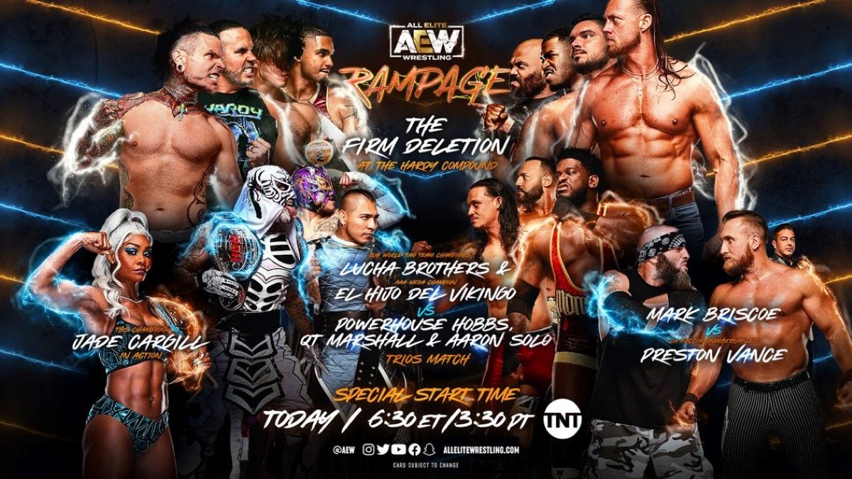 AEW Rampage gives a Firm Deletion in the main event Slam Wrestling