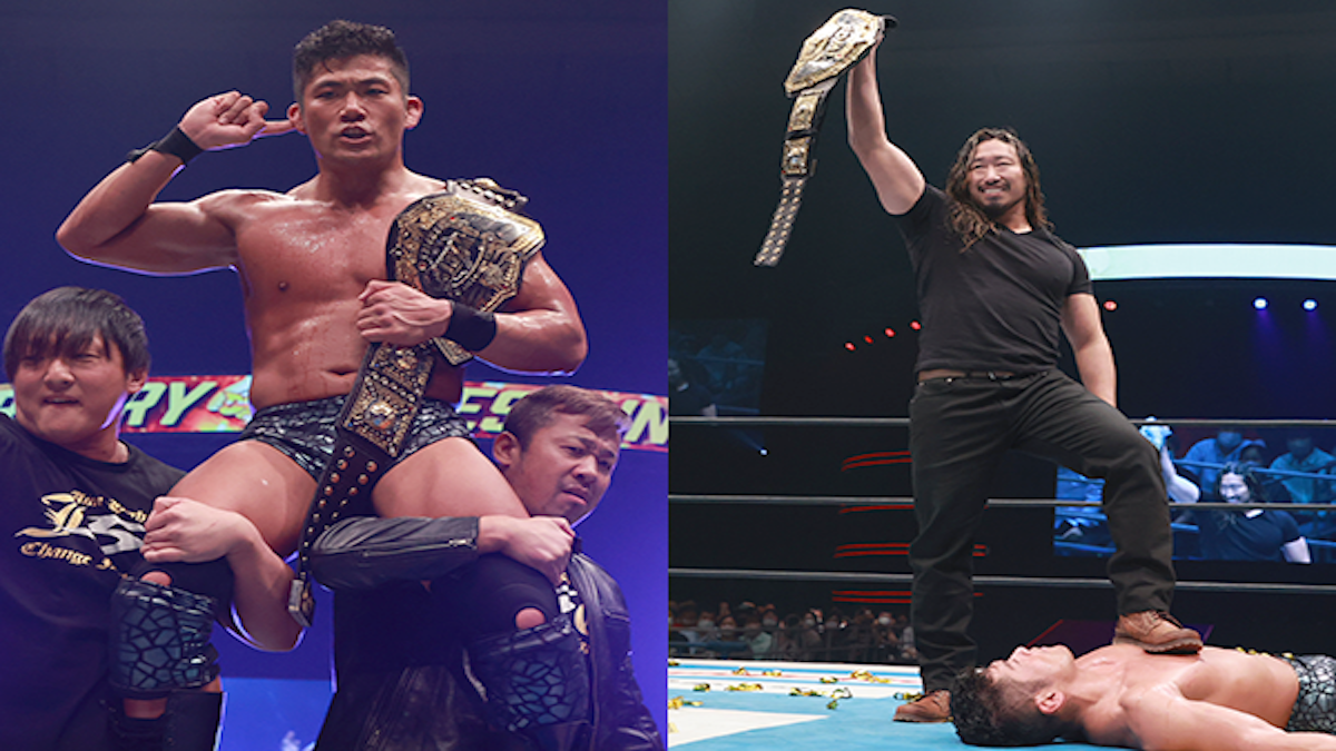 NJPW Wrestling Dontaku Yota Tsuji returns with a vengeance Slam