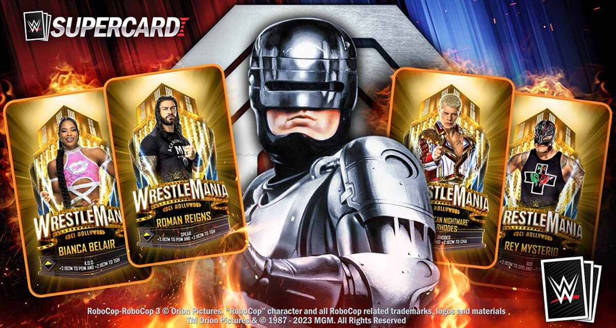 RoboCop comes to WWE SuperCard