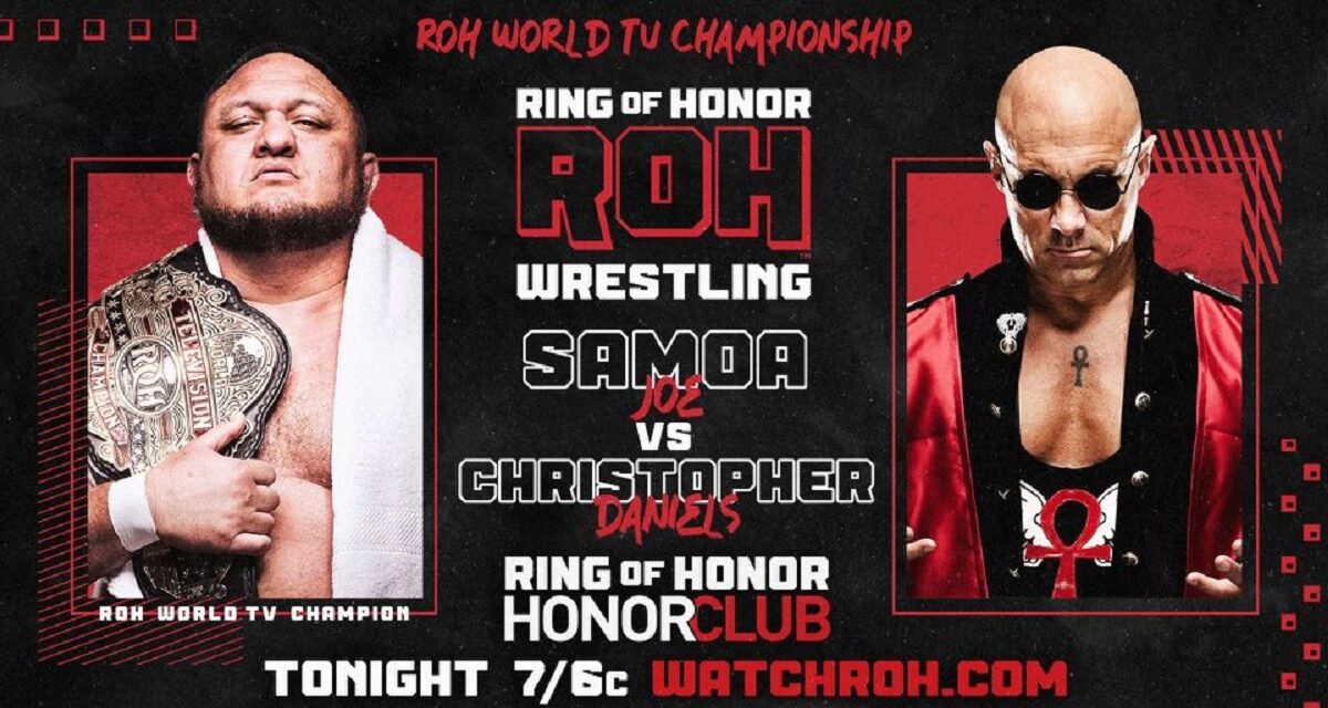 ROH: Joe and Daniels square off for the 92nd time