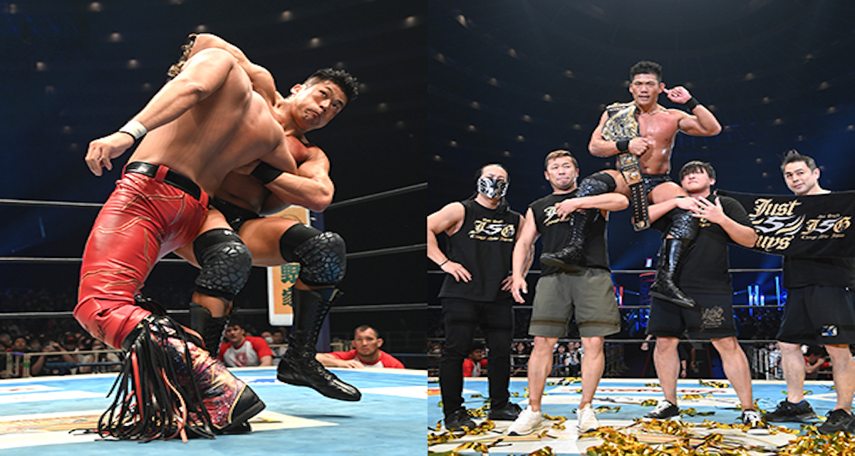 NJPW Dominion: SANADA retains but Tsuji steals the show