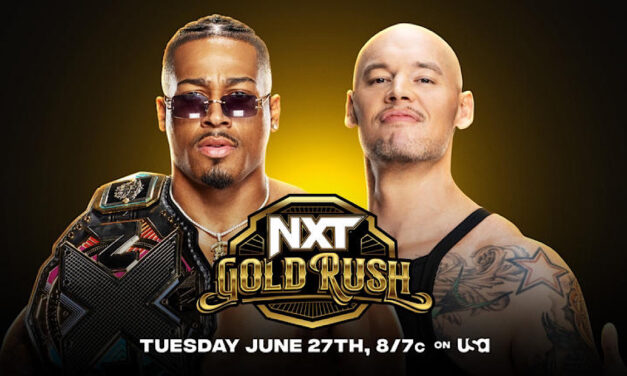 The Lone Wolf returns against Hayes at NXT Gold Rush Week Two