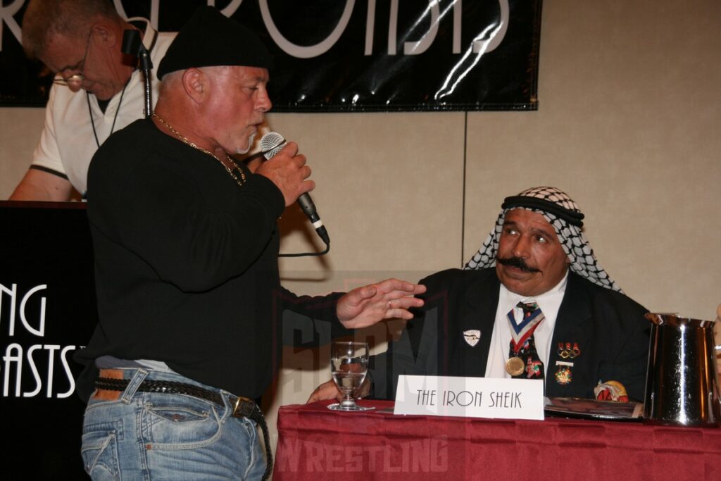 Kevin Sullivan at the Iron Sheik ring roast in 2008. Photo by George Tahinos, https://georgetahinos.smugmug.com