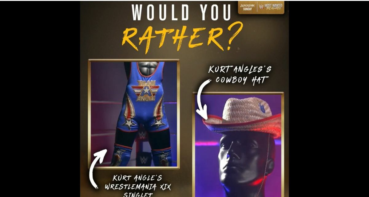 WWE tries to get the Angle on Kurt’s Treasures