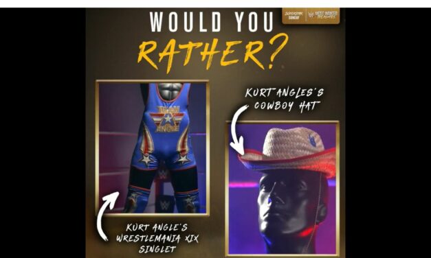 WWE tries to get the Angle on Kurt’s Treasures
