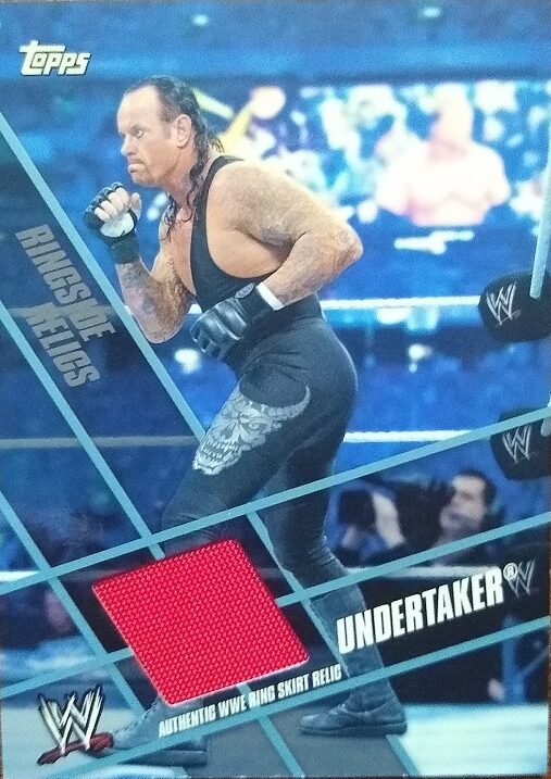 Undertaker WWE relic card