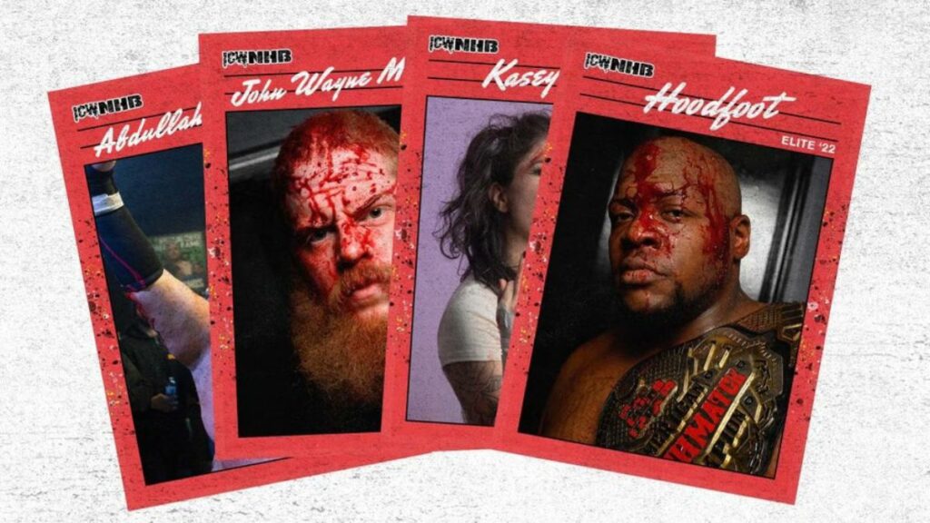 ICW NHB trading cards promo ad