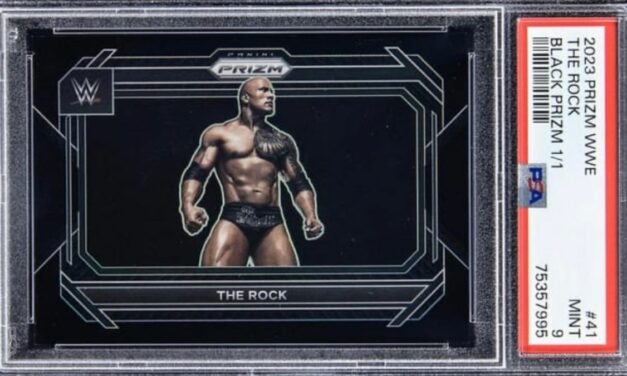 Wrestling collectibles market Rock-ing at Goldin auctions