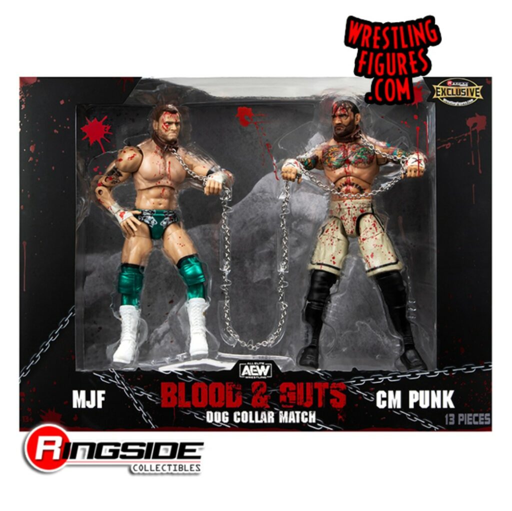 Blood & Guts: Dog Collar Match MJF vs CM Punk