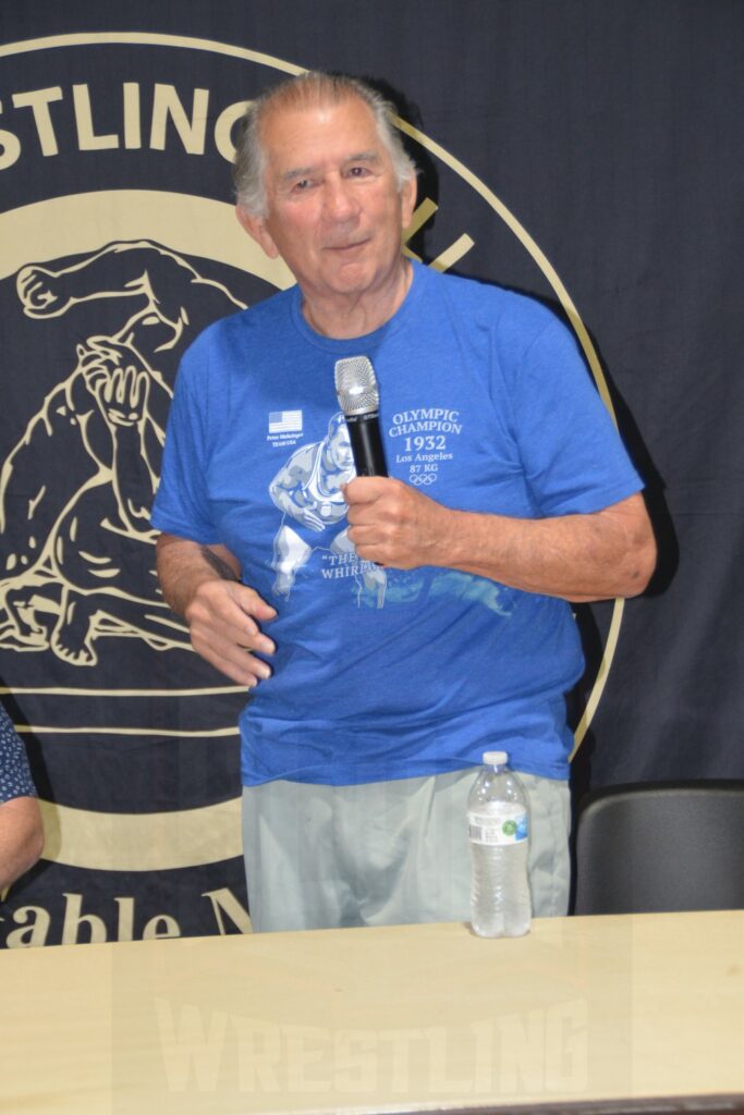 Jerry Brisco at the Tragos/Thesz Professional Wrestling Hall of Fame induction weekend on Saturday, July 22, 2023, in Waterloo, Iowa. Photo by Wayne Palmer